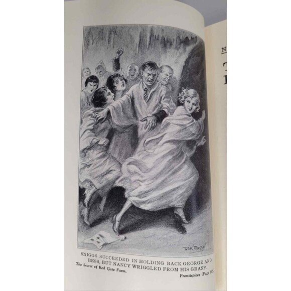 Nancy Drew Mystery Secret Of Red Gate Farm Original Text Hardcover Applewood - Picture 6 of 12